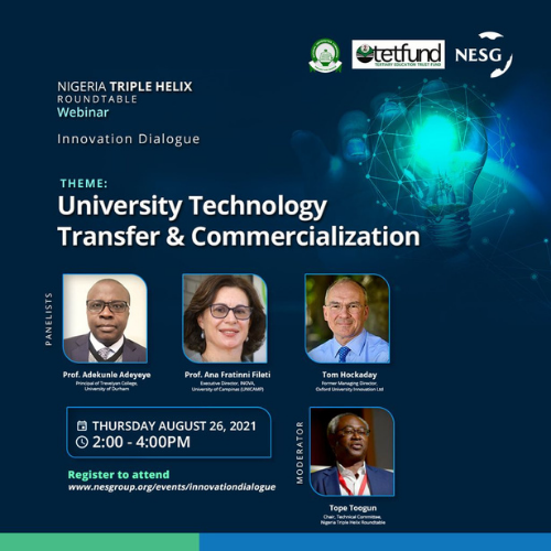 NESG holds Forum on University Technology Transfer and Commercialization